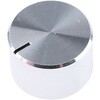 RS Pro アルミ製 ボリューム調整つまみ (ノブ) シャフト：6.4mm， 直径：18mm， x 高さ：12mm RS PRO