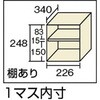 SC20WM シューズボックス20人用1050×380×1437窓付 TRUSCO 41187237