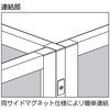 TMGP1809CL マグネットパーテーション 1800X900 クリア TRUSCO 41187395