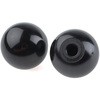ノブ付ねじ RS Pro ボール 直径:32mm 黒 RS PRO