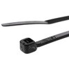 RS Pro 結束バンド， 150mm x 3.6 mm， 黒， ナイロン 66 RS PRO