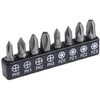 ドライバービットセット RS Pro 8 ピース Phillips； Pozidriv ドライバビット RS PRO