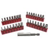 ドライバービットセット RS Pro 32 ピース 六角、プラス、マイナス、Torx ドライバビット RS PRO