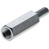 六角 スタンドオフ RS Pro スチール M3 x 15mm RS PRO
