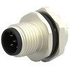 TE Connectivity 丸型コネクタ M12シリーズ， 接触コンタクト：オス， 5極 メス TE CONNECTIVITY