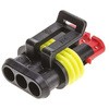 TE Connectivity コネクタハウジング オス 3極 1列 6mm AMP Superseal 1.5シリーズ タイコ エレクトロニクス