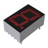 ローム 7セグメント， 文字高 14.6mm， 単桁 LED LED LAP-601L， 赤 ROHM