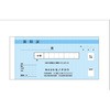 【名入れ】簡単オーダー 領収書 名入れ (青台紙) ノーブランド