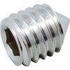 4×5 六角穴付止めねじ とがり先 (SUS316L)(パック品) 大阪魂 41475734