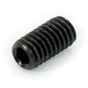 4×8 六角穴付止めねじ 丸先 (SCM440/黒染め)(パック品) 大阪魂 41475883