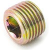 PT1/8 六角穴付テーパねじプラグ 沈み (構造用炭素鋼/クロメート) 日産ネジ 41491441