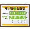 無事故記録表
