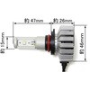 PM731 LED HEAD & FOG p ou HB3/HB4 / H10 / HIR2 6000K Seabass Link 41511874