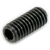 2.5×6 六角穴付止めねじ くぼみ先 (SCM440/三価ブラック)(パック品) 大阪魂 41538944