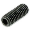 3×8 六角穴付止めねじ くぼみ先 (SCM440/三価ブラック)(パック品) 大阪魂 41539084