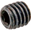 6×6 六角穴付止めねじ くぼみ先 (SCM440/三価ブラック)(パック品) 大阪魂 41539407