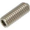 3×8 六角穴付止めねじ くぼみ先 (SCM440/ニッケル)(パック品) 大阪魂 41542331