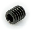 4×5 六角穴付止めねじ くぼみ先 (SCM440/亜鉛黒)(パック品) 大阪魂 41544307