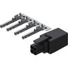 4PIN PLUG WITH CONTACT TERMINALS