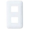 WTF7702W コスモシリーズワイド21 簡易耐火用コンセントプレート 2コ用 ホワイト Panasonic(パナソニック) 41563256
