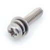 2×8 (+)ナベI=4(SW+ISO小形W組込) (ステンレス)(パック品) 大阪魂 41706445