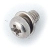 2.5×4 (+)ナベIK=1(ISO小形W組込) (ステンレス)(パック品) 大阪魂 41706926