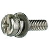 4×10 (+-)ナベP=4(SW+JIS小形W組込) (ステンレス)(パック品) 大阪魂 41709473