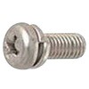3×8 (+)ナベP=2(SW組込) (SUS316L)(パック品) 大阪魂 41710067
