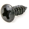 3×10 (+)丸皿タッピンねじ 1種A形 (ステンレス/ブラック)(パック品) 大阪魂 41714355
