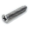 4×20 サンロック(+)皿小頭 D=6 D=8 (SUS410)(パック品) 丸エム製作所 41728486