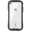 [iPhone 8/7専用]iFace Reflection強化ガラスクリアケース(ブラック) Hamee(ハミィ)