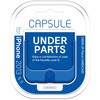 iPhone 5/5S/SE CAPSULE アンダーパーツ ブルー LEPLUS