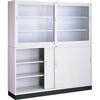 スチール薬品庫(ガラス戸) コクゴ