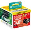 BC-340XLリサイクルインクカートリッジ ブラック(顔料) エコリカ