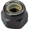 M4 7×5.5 ナイロンナット 1種(鉄/亜鉛黒)(パック品) 巴工業 42105621