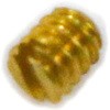 1.7×2.0 ECO-BS すり割り付き(-)止めねじ 平先(黄銅(低カドミ材)/生地)(パック品) 大阪魂 42185105