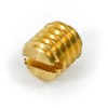 2.6×3.0 ECO-BS すり割り付き(-)止めねじ 平先(黄銅(低カドミ材)/生地)(パック品) 大阪魂 42185166
