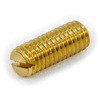 3×8.0 ECO-BS すり割り付き(-)止めねじ 平先(黄銅(低カドミ材)/生地)(パック品) 大阪魂 42185211