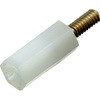 BS-2009E POM 六角雄ねじ・雌ねじスペーサー BS-E(ジュラコン(R)) 廣杉計器 42263015