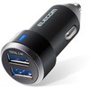 MPA-CCU13BK カーチャージャー 車載充電器 USB×2ポート (自動識別) 3.4A シガーチャージャー シガーソケット エレコム 42818695