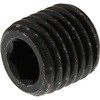 六角穴付止めねじ くぼみ先 (SCM440/亜鉛黒)(パック品) 大阪魂