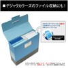 FL-028BF(76131) ボックスファイル A4 ヨコ フタ付 DEJAVU デジャヴ ファイルボックス PLUS(プラス)[文具] 43030323