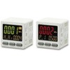 ISE20A Series 3画面 高精度デジタル圧力スイッチ 2出力+アナログ出力(電圧/電流) 正圧用 SMC