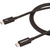 TBLT3MM1M 1m Thunderbolt 3 (20Gbps) USB-C �P�[�u�� �T���_�[�{���g/ USB/ DisplayPort �ɑΉ� StarTech.com 43090295