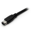 1394_6 1.8m IEEE1394 FireWire400ケーブル 6ピンー6ピン ファイヤーワイヤーケーブル(オス/オス) StarTech.com 43091598