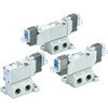 SYJ5140-4D SYJ5000 Series 5ポートソレノイドバルブ 弾性体シール ベース配管形 バルブ単体 SMC 43275254