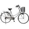 防災サイクル 26型 ノンパンク シティサイクル  【完成組立品】 東部