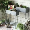 K765-910L METAL PLANTER BOX RECTANGLE ^ v^[{bNX N^O _g 43397096