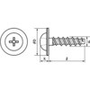 M2.5×6 (+)PTスクリュー(1411-H1)(鉄/ユニクロ)(小箱) 大阪魂 43589682