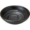 黒うず小皿 カネ大白木屋